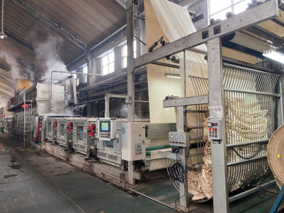 Zhengzhou Longjin Textile Co., Ltd. üreticinin üretim hattı
